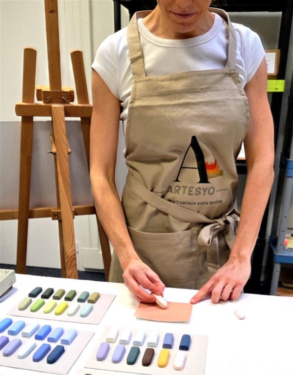 Tablier d'artiste