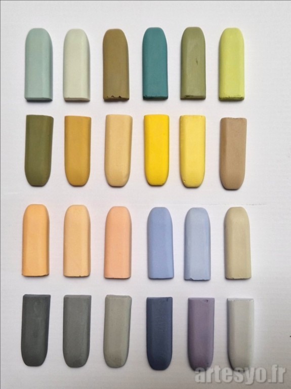 pastel boite de 24 paysage set n°2
